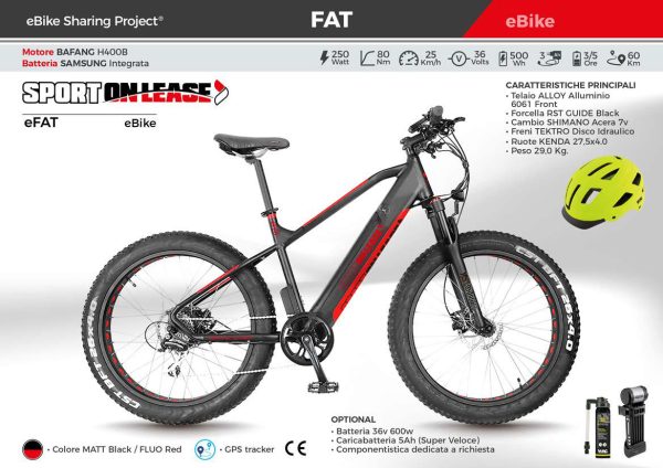 catalogo ebike sharing per sito web